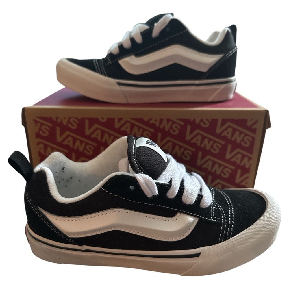 Vans Black and White Old Skool Sneakers